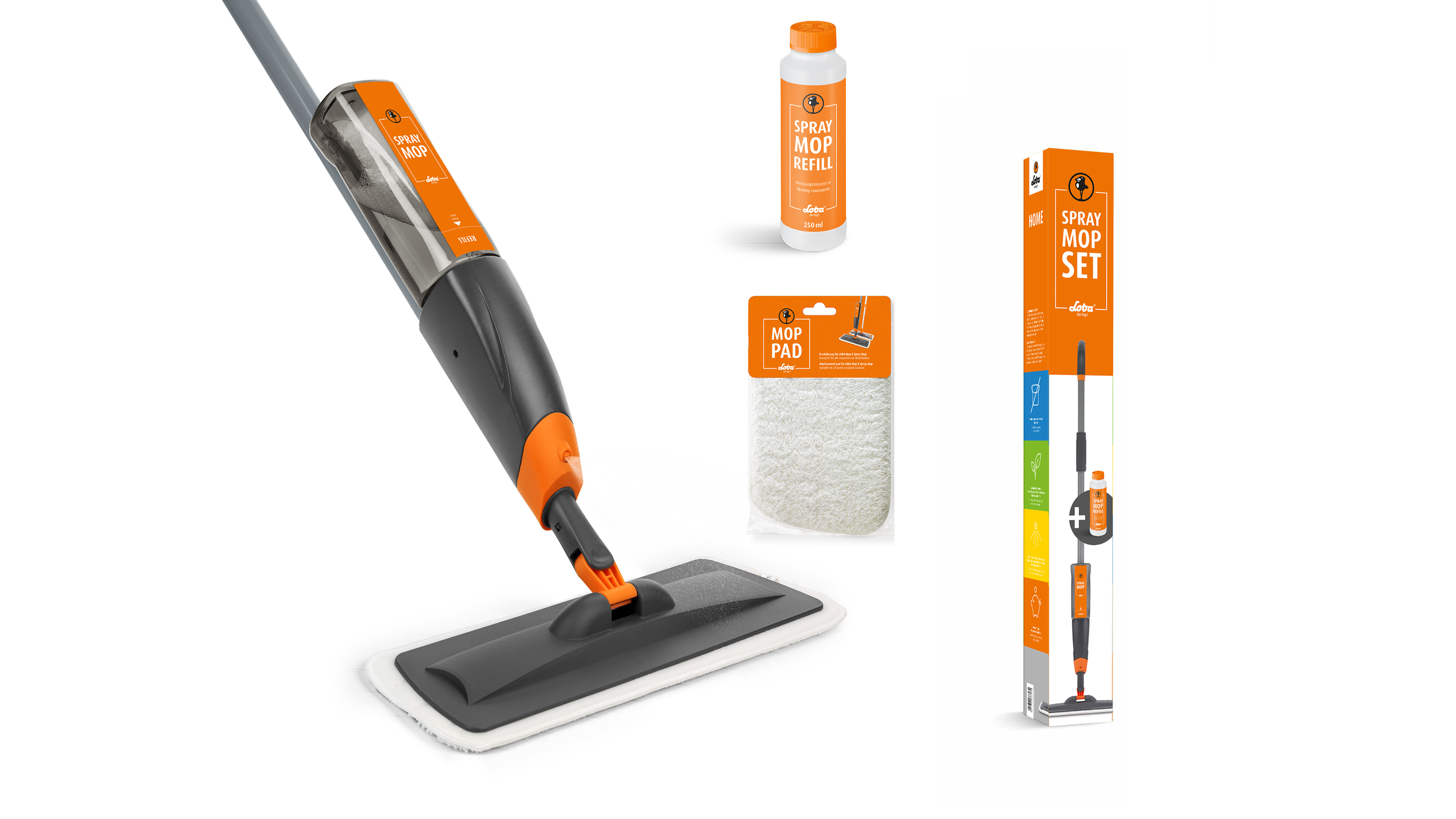 Spray Mop Set